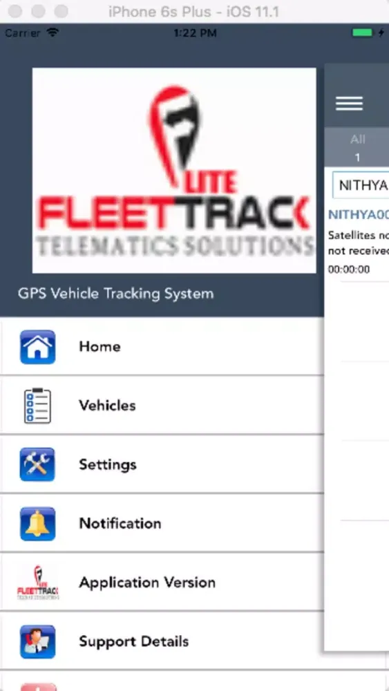 Скриншоты FLEETTRACK LITE